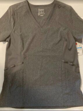 Hanes Comfort Fit Scrub Tops M